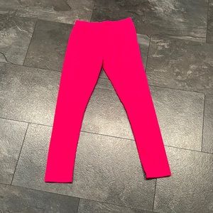 Basic pink leggings